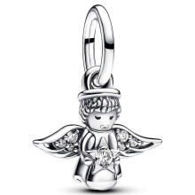 Stranger Things Glow in the Dark Charm Pendant, Sterling Silver, 793563C06