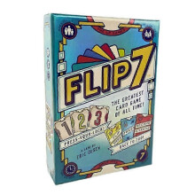 Flip 7, The Ultimate Blend of Press Your Luck and Strategy, Fast-Paced Addictive Card Game,Perfect for Game Nights