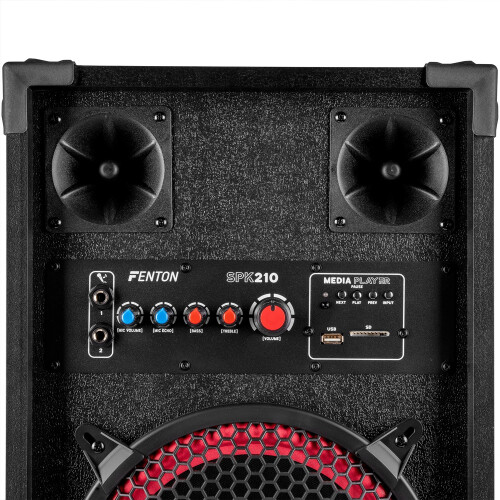 Fenton SPK Active Bluetooth Party Speaker Set - Home DJ Starter Package 2