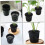80pcs Hydroponic Net Pots with Slotted Mesh Design for Enhanced Root Aeration and Soilless Growing 5