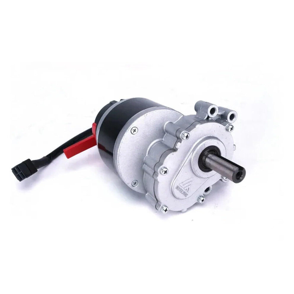 24V 250W DC Gear Motor for Wheelchair, Low Speed  Torque, Dual Brake Safety, 120RPM Long Shaft