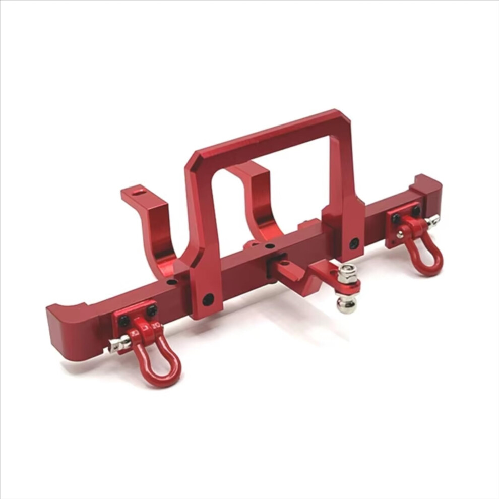 Aluminum Rc Car Metal Bumper Kit For Mn82 1/12 Â ImpactâResistant Upgrade Parts For Enhanced Stability Red 9351714627245