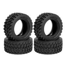 RC Crawler Tires 1/10 Scale AllTerrain AntiSlip Grip Rubber Wheels for Traxxas Tamiya 4pcs