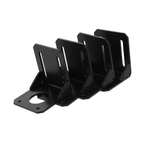 Adjustable Steel Motor Mount Bracket 4pcs LShape Stepper Motor Holder with Stable Support Base