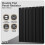 Dellonda Baridi Horizontal Radiator Double Flat Panel 8