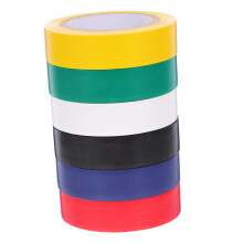 6 Rolls Temperature Electrical Insulation Tape Colored Durable Adhesive Tape for Wiring