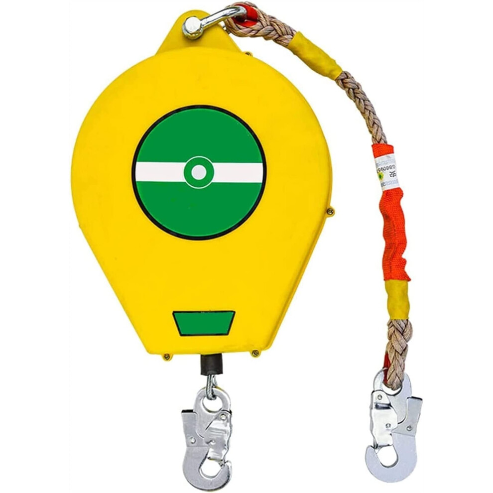 Fall Protection Self Retracting Lifeline 7M Shock Absorbing Lanyard 150Kg Load For Roofing Construction Safety 9330225482260