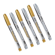 White Gel Pens 6 Pack WaterBased Paint Markers for Art Crafts Cards with FastDrying Waterproof Ink