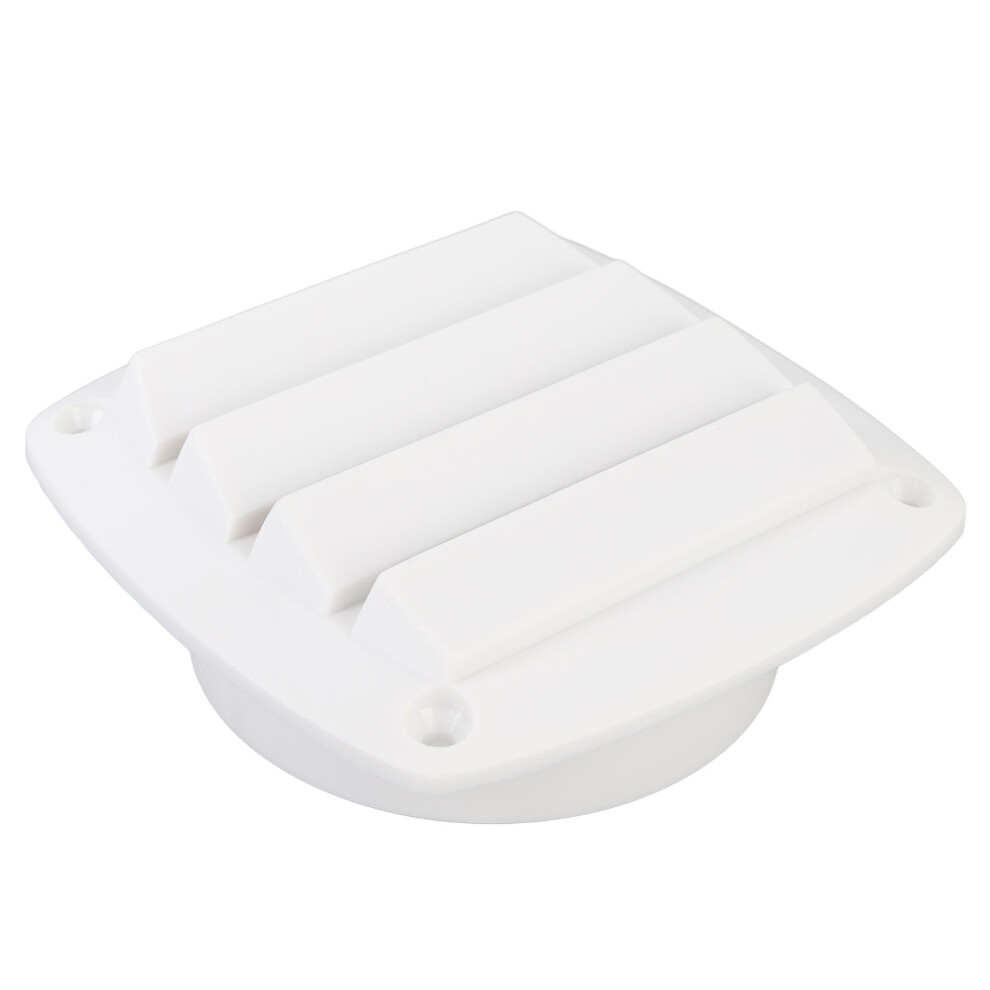 4Inch Rv Air Vent Louver Plastic White 102Mm 4931393744478