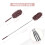 2PCS Car Interior Duster Set, Extendable Microfiber Cleaning Brush with Washable Scratch Head, Coffee 2