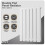 Dellonda Baridi Horizontal Radiator Double Flat Panel 8