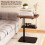 C Shaped Side Table, 45-80cm Height Adjustable Bedside Table 8