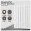 Dellonda Baridi Horizontal Radiator Double Flat Panel 8