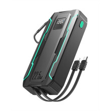 Výkonná powerbanka NEXTBATT 20 000 mAh 22,5 W so vstavanými káblami
