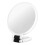 (white) 50X Magnifying Makeup Mirror, Handheld Double-Sided Folding Mirror 1