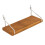 Wooden Wall Mounted Projector Shelf For Gaming Console Remote-A 1