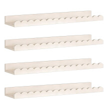 Étagères murales en bois pour chambre d'enfant, support-Blanc