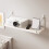 Support de projecteur mural flottant, construction en bois-UN 2