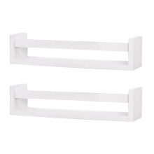 Smooth Wall Shelf For Nursery Or Kids Space Ideal For-White