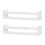 Smooth Wall Shelf For Nursery Or Kids Space Ideal For-White 1