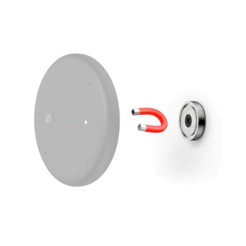 Hama Wandhalterung magnetisch für Amazon Echo Dot/Echo Input 1