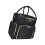 Tissu de polyester durable de caisse de voyage d'outils-Noir 1