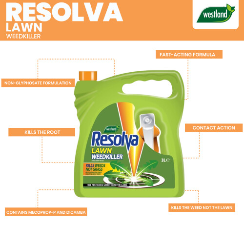 Resolva Resolva Lawn Weedkiller Extra Ready to UIse 3L 1
