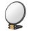 (Black) 50X Magnifying Makeup Mirror, Handheld Double-Sided Folding Mirror 1