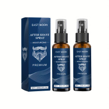 (2pcs, 60ml) Premium After Shave Spray - Geschikt voor baardverzorging voor mannen - Alcoholvrij - Houdt de huid fris en gehydrateerd