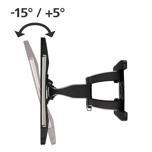 Hama TV Wandhalterung FULLMOTION Premium bis 90" Schwarz 1