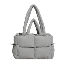 Sac de travail en nylon moderne avec plusieurs-Gris