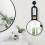 (white) 50X Magnifying Makeup Mirror, Handheld Double-Sided Folding Mirror 3