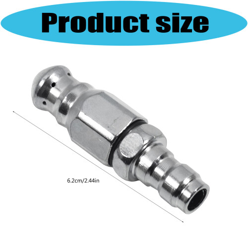 1/4inch Metal Pipe Cleaning Nozzle Replacement For Industrial 2
