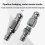 1/4inch Metal Pipe Cleaning Nozzle Replacement For Industrial 6