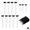 (12pcs) 12/24Pcs Adjustable Height Golf Nail Plastic Ball Seat 5