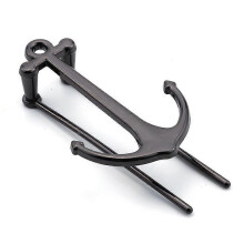 (Black) Anchor Bookmarks Creative Bookmark, Metal Book Page Holder for Students Teachers Graduation Gifts School Office Supplies