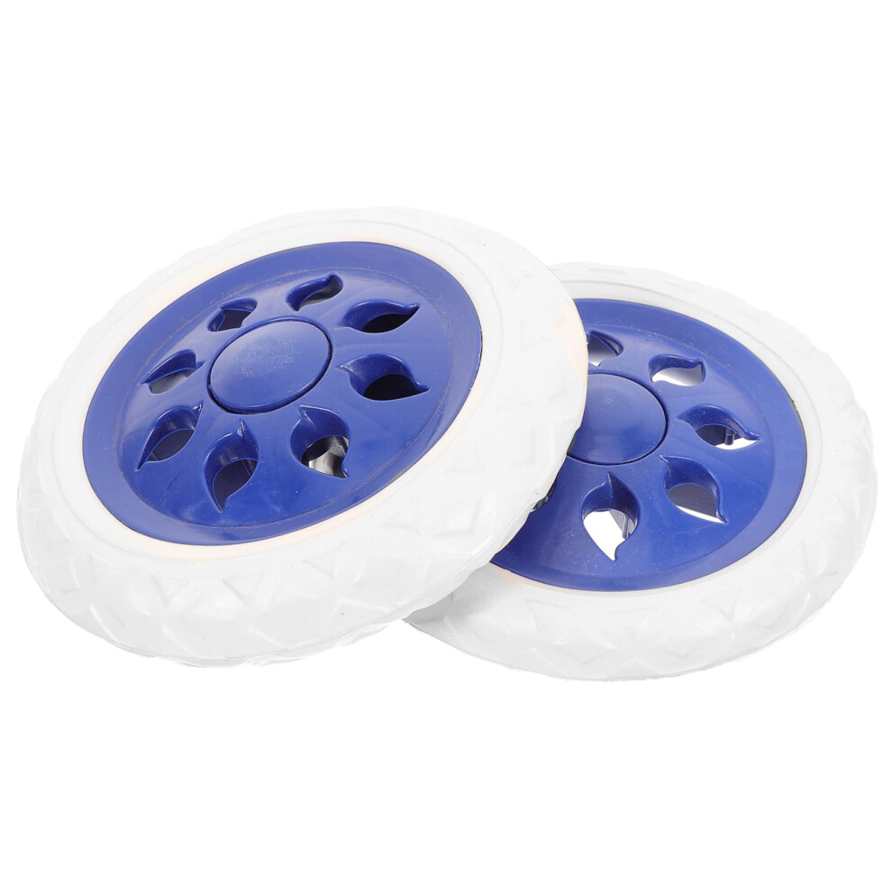 2pcs Replacement Caster Wheels Heavy Duty Smooth Rolling Wheelchair and Cart Use Durable Build