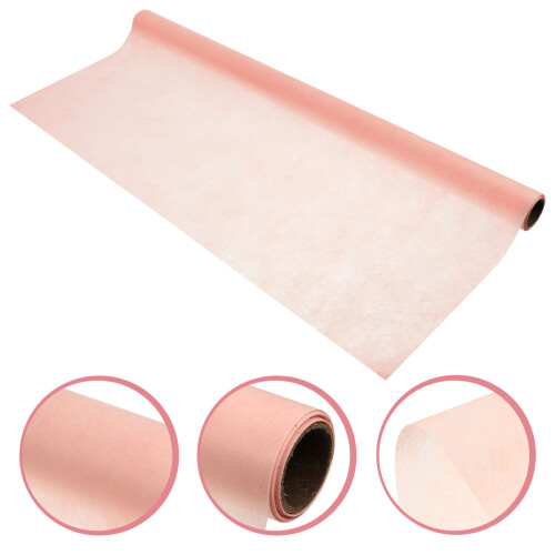 4Rolls Pink Decorative Gift Wraps Durable Flower and Craft Paper 2
