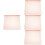 4Rolls Pink Decorative Gift Wraps Durable Flower and Craft Paper 8