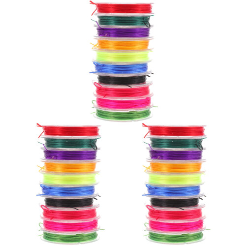Fil Élastique Perles Pour Bracelets DIY Corde Couleur Variée