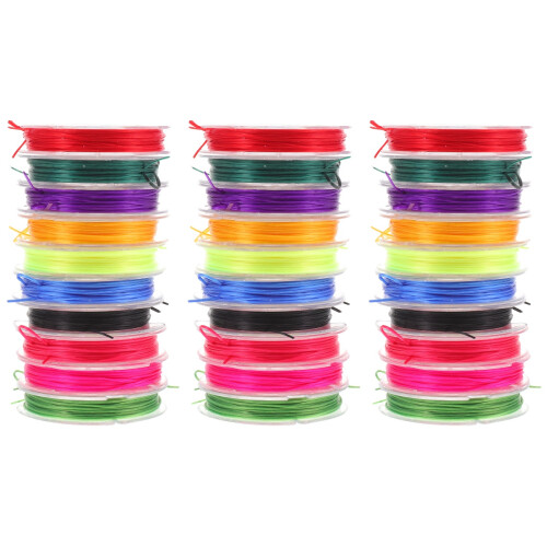 Fil Élastique Perles Pour Bracelets DIY Corde Couleur Variée 2