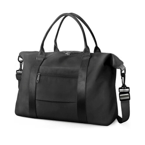 (Black) Cabin Bag Carry onboard Hand Luggage Flight Bag UnderSeat