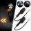 (A) Motorcycle Projection Turn Signal Highlight Arrow Pattern Projection Lamp 3