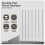 Dellonda Baridi Horizontal Radiator Double Flat Panel 8