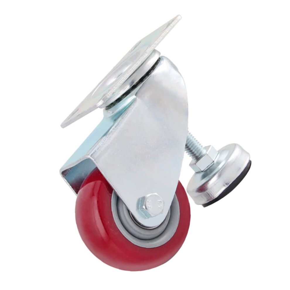 Heavy Duty Caster Wheels 100Kg Load Capacity Adjustable Universal Replacement For Trolley And Cart 9351714629133