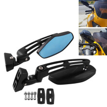 Compatibele set SF-062 motorfiets achteruitkijkspiegels (zwart).:SF-062