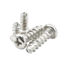 20‑100pcs Stainless Steel Self Tapping Screws M1.7‑M5 Pan Head, Corrosion‑Resistant for Wood and Metal Projects