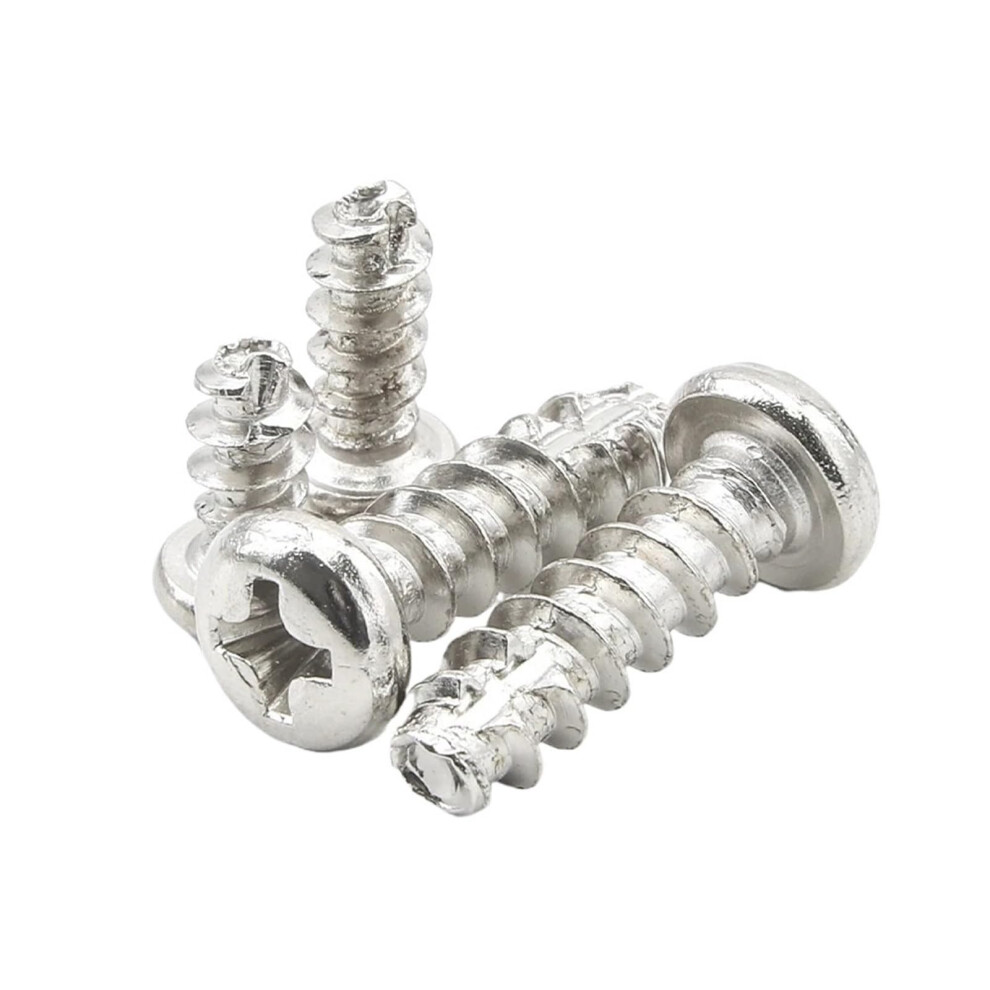 20Â100Pcs Stainless Steel Self Tapping Screws M1.7âM5 Pan Head, CorrosionâResistant For Wood And Metal Projects 9771547001591