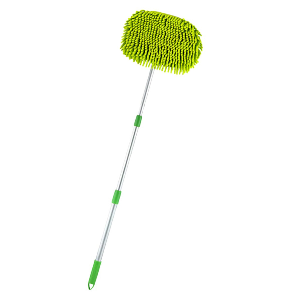 Car Wash Mop With Telescopic Handle, Scratchfree Chenille Brush For Trucks, Suvs And Cars 9330225484035