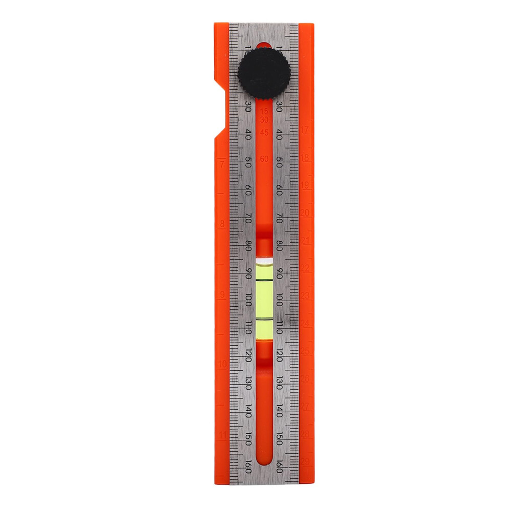 Angle Finder Ruler With BuiltâIn Level Vials, Adjustable Protractor Tool For Accurate MultiâAngle Woodworking 9330225484226